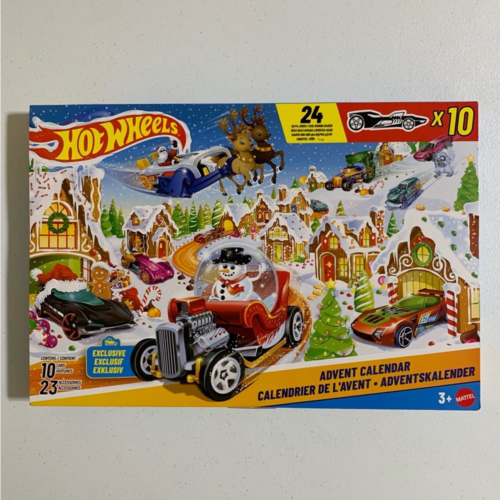 Hot Wheels Advent Calendar-New